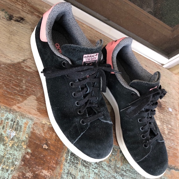 stan smith black pink